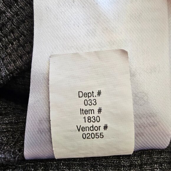 Eddie Bauer Men’s Favorite Ultrasoft Thermal Henley Longsleeve, TM, Charcoal Htr - Picture 10 of 10